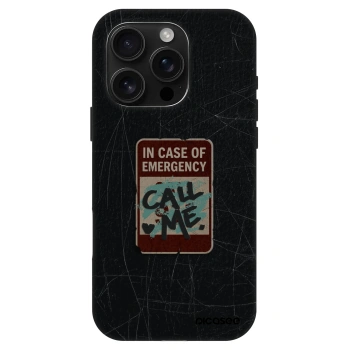 Picasee Fashion Case MagSafe pre Apple iPhone 16 Pro - EMERGENCY