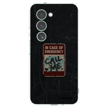 Picasee silikónový prehľadný obal pre Xiaomi Redmi 15 5G - EMERGENCY