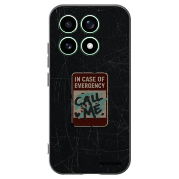 Picasee silikónový čierny obal pre Xiaomi 17 - EMERGENCY