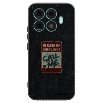 Picasee silikónový čierny obal pre Xiaomi 17T - EMERGENCY