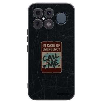Picasee silikónový čierny obal pre Xiaomi Poco F8 Ultra - EMERGENCY