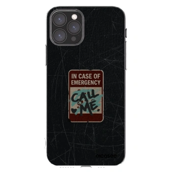 Picasee silikónový prehľadný obal pre Apple iPhone 11 Pro - EMERGENCY