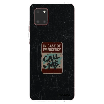 Picasee silikónový prehľadný obal pre Samsung Galaxy Note 10 Lite N770F - EMERGENCY