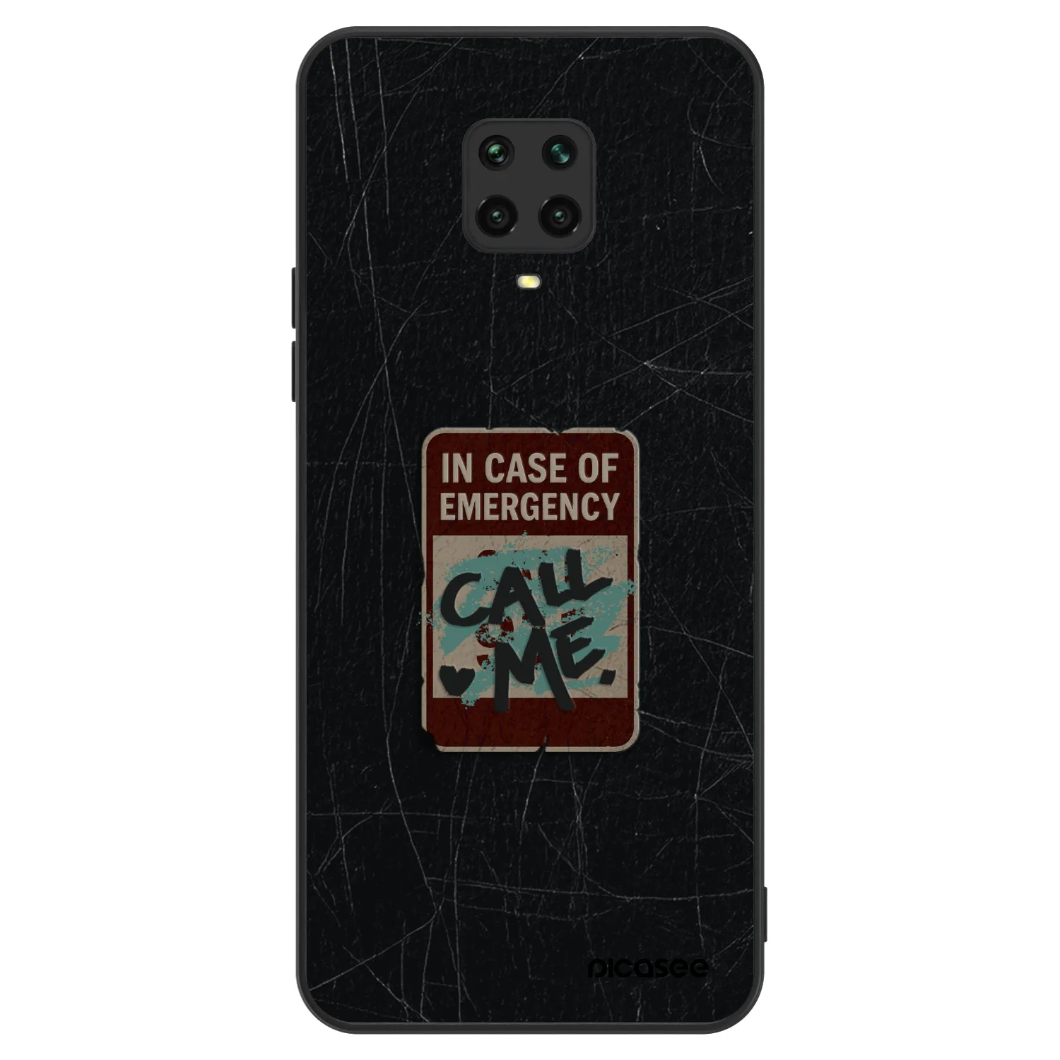 Picasee ULTIMATE CASE pro Xiaomi Redmi Note 9 Pro - EMERGENCY