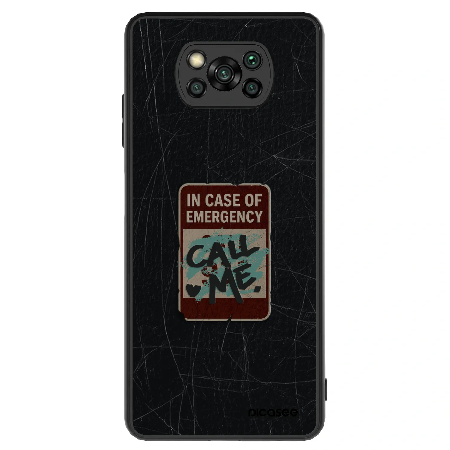 Picasee ULTIMATE CASE pro Xiaomi Poco X3 - EMERGENCY