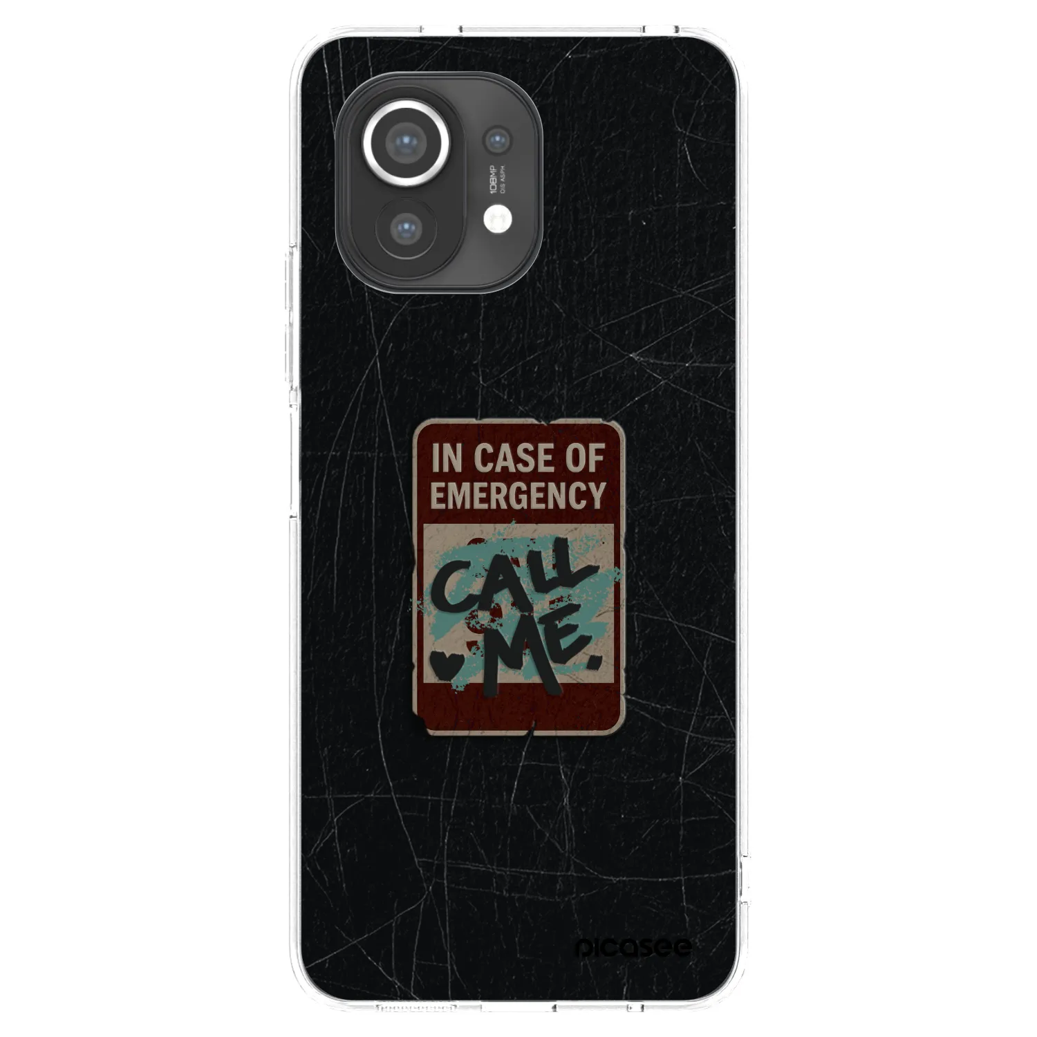 Picasee silikónový prehľadný obal pre Xiaomi Mi 11 - EMERGENCY
