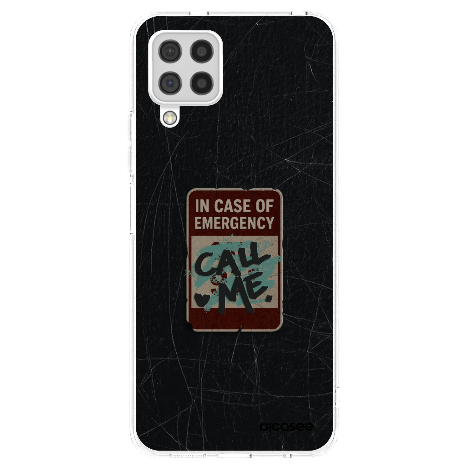Silikónový prehľadný obal pre Samsung Galaxy A22 A225F 4G - EMERGENCY