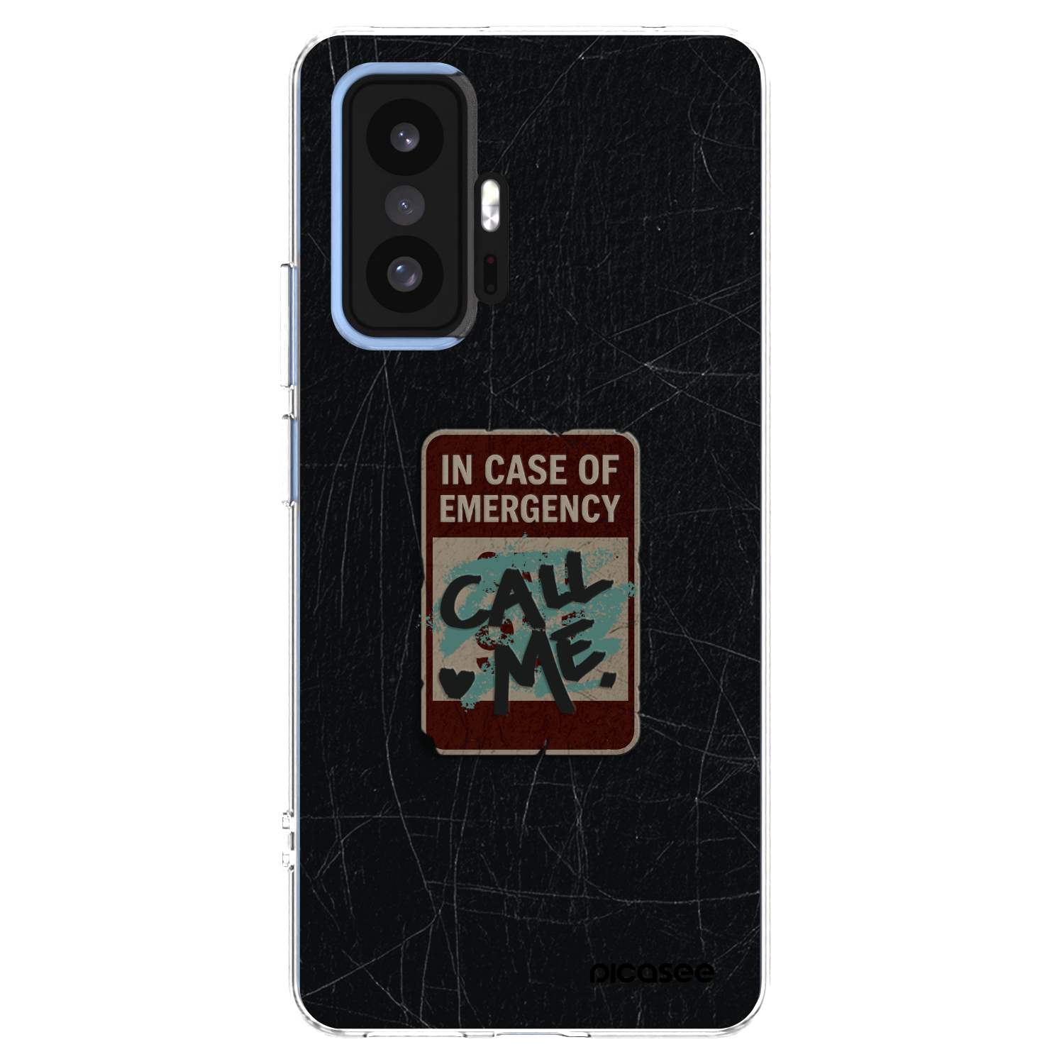 Picasee silikónový prehľadný obal pre Xiaomi 11T - EMERGENCY