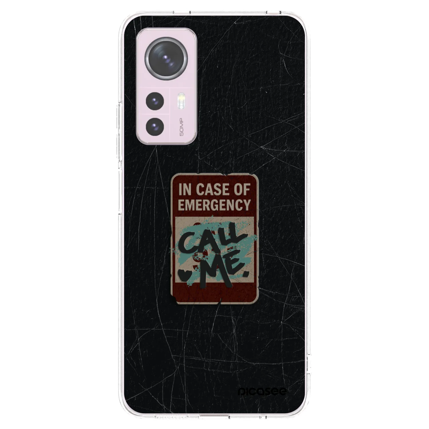 Picasee silikónový prehľadný obal pre Xiaomi 12 - EMERGENCY