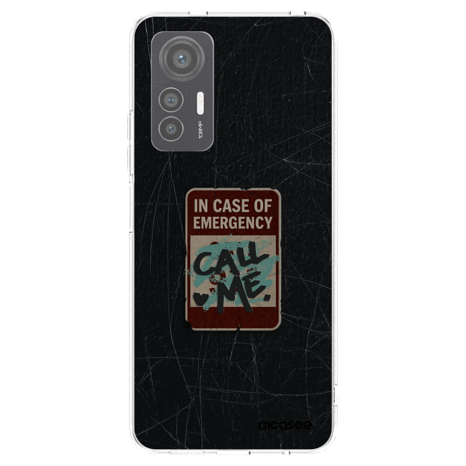 Picasee silikónový prehľadný obal pre Xiaomi 12 Lite - EMERGENCY