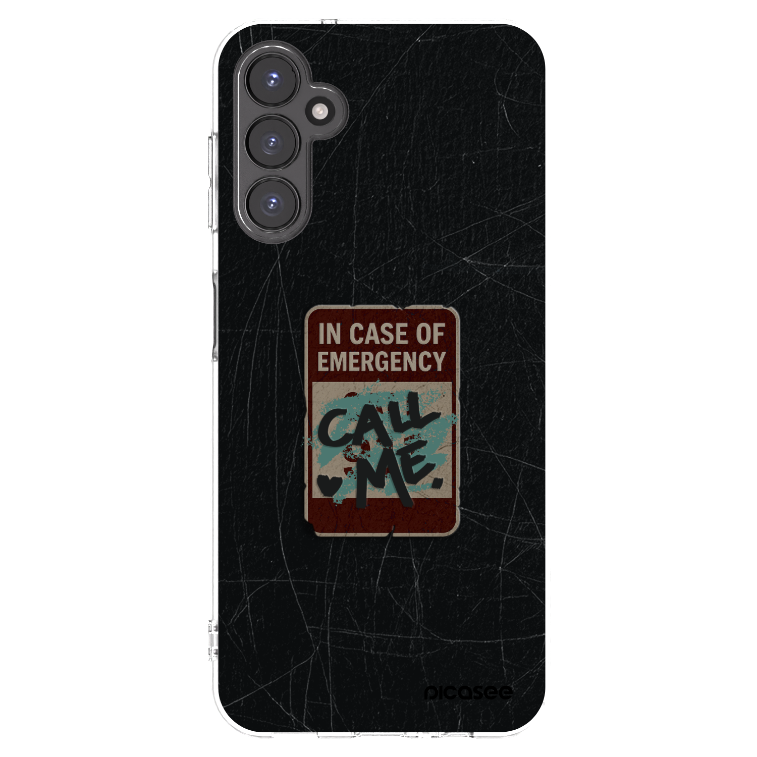 Picasee silikónový prehľadný obal pre Samsung Galaxy A14 4G A145R - EMERGENCY