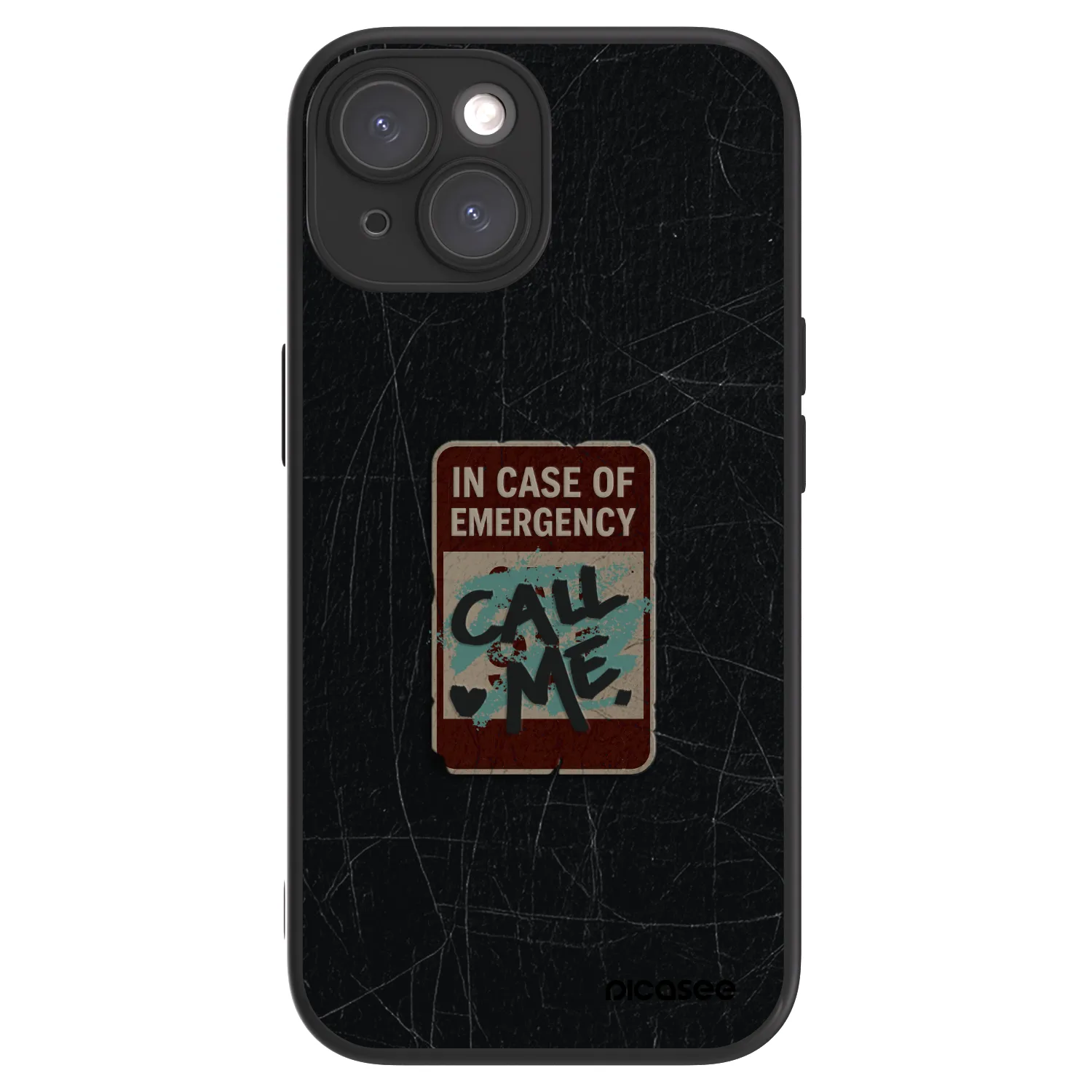 Picasee ULTIMATE CASE MagSafe pro Apple iPhone 15 - EMERGENCY