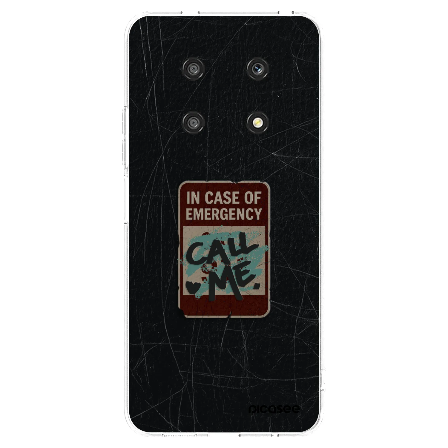 Picasee silikónový prehľadný obal pre Honor Magic4 Lite 5G - EMERGENCY