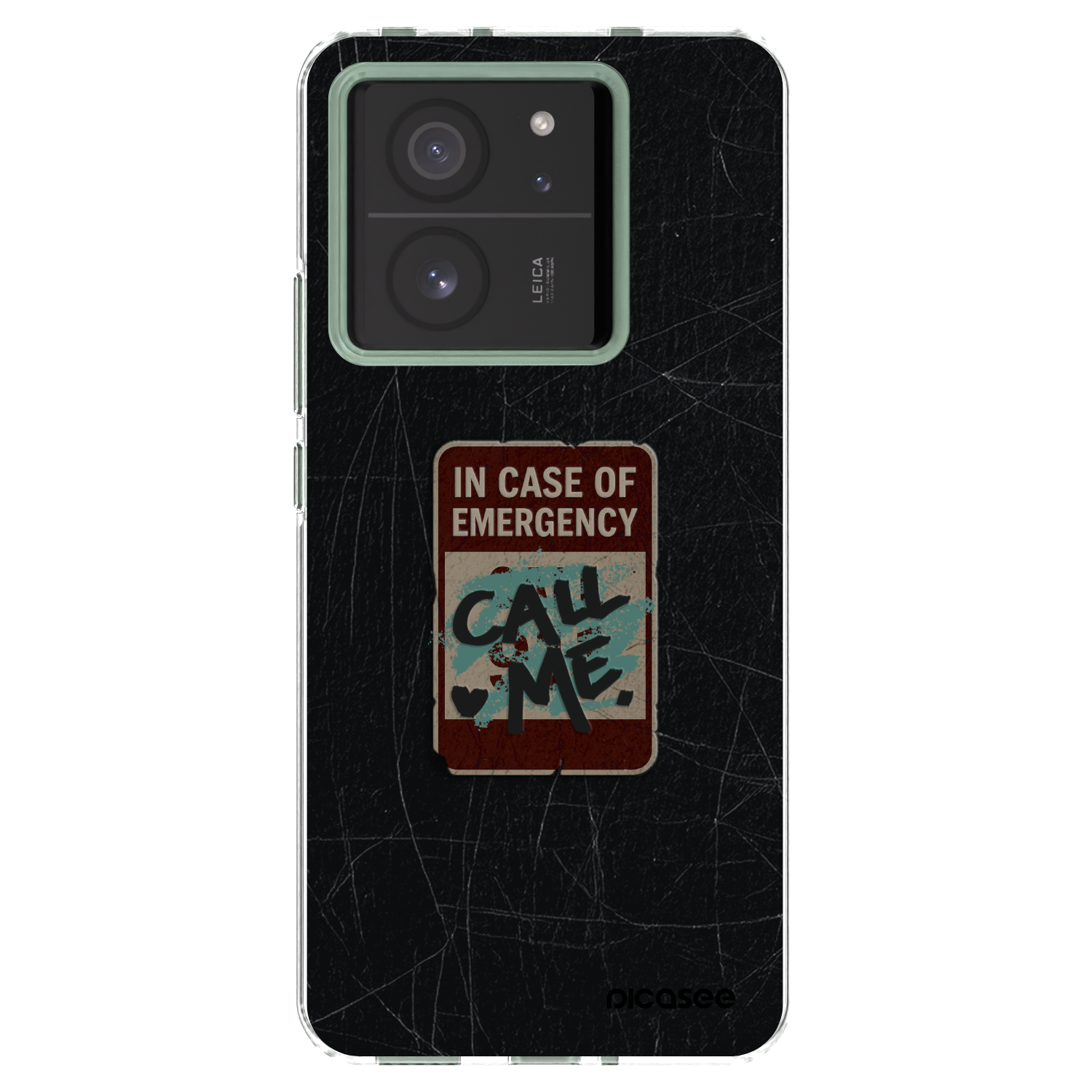 Picasee silikónový prehľadný obal pre Xiaomi 13T - EMERGENCY