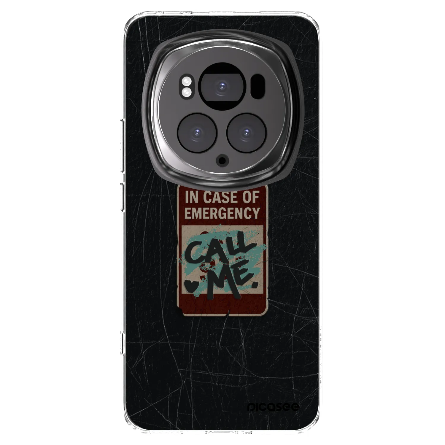 Picasee silikónový prehľadný obal pre Honor Magic6 Pro - EMERGENCY