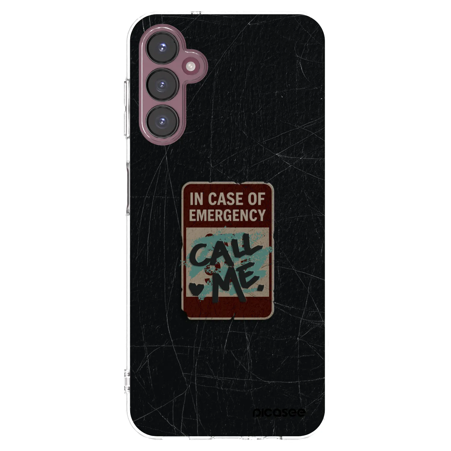 Picasee silikónový prehľadný obal pre Samsung Galaxy A05s A057G - EMERGENCY
