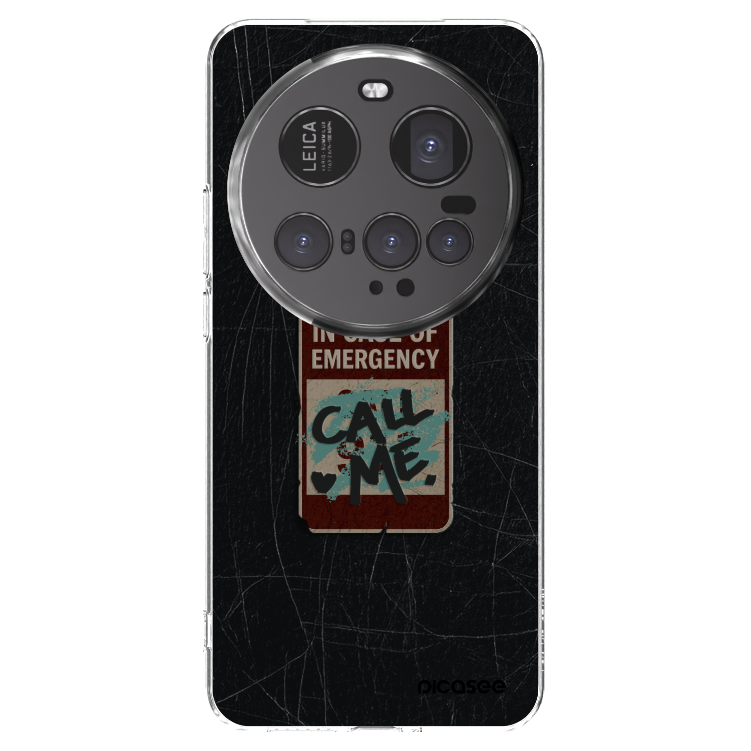 Picasee silikónový prehľadný obal pre Xiaomi 15 Ultra - EMERGENCY