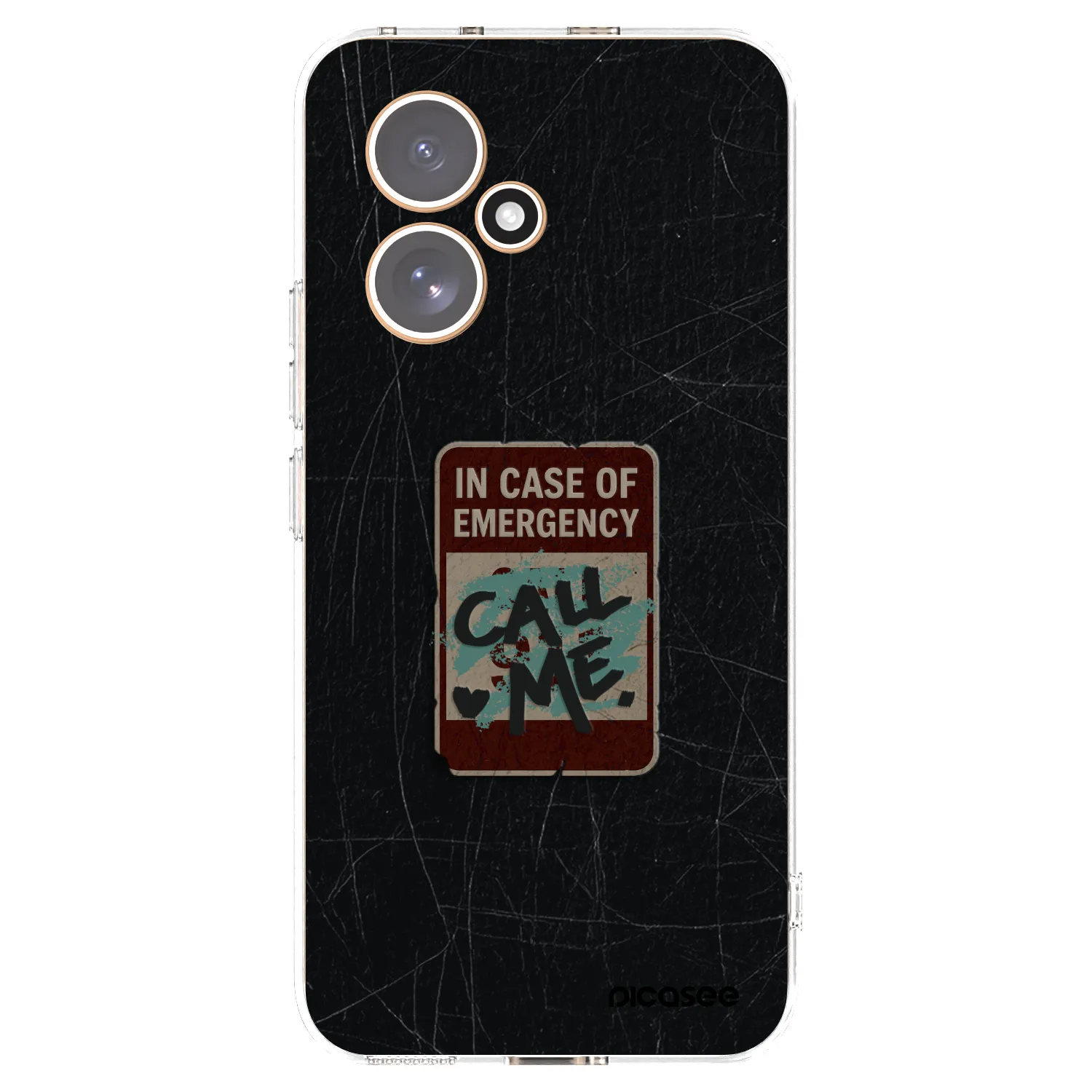 Silikónový prehľadný obal pre Honor 400 5G - EMERGENCY