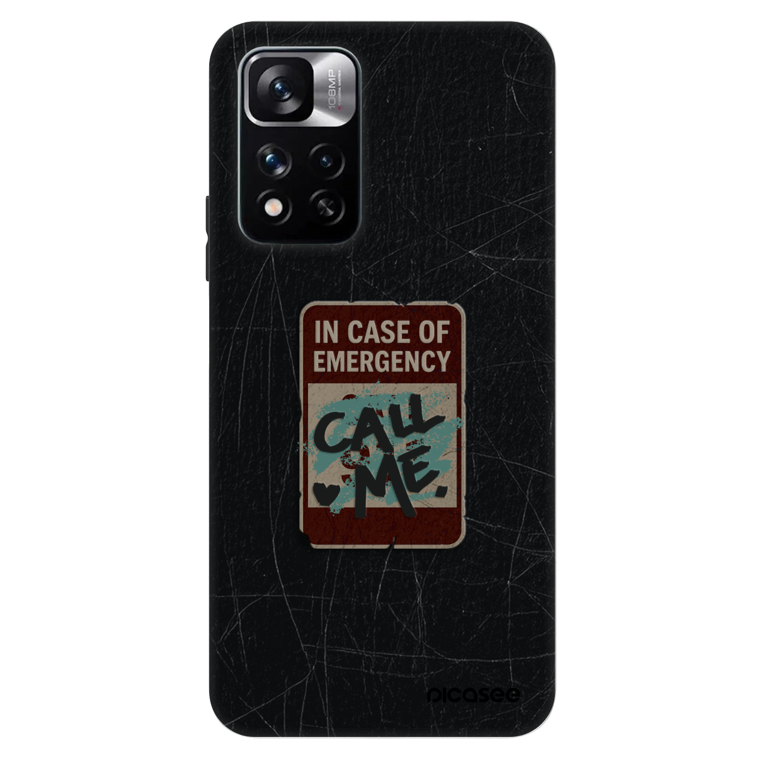 Picasee Fashion Case pre Xiaomi Redmi Note 11 Pro - EMERGENCY