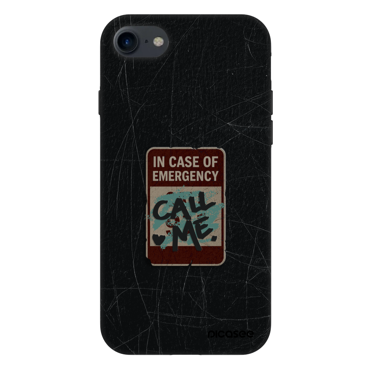 Picasee Fashion Case pre Apple iPhone SE 2020 - EMERGENCY