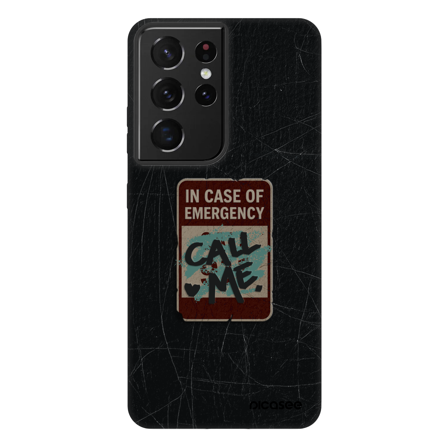 Picasee Fashion Case pre Samsung Galaxy S21 Ultra 5G G998B - EMERGENCY