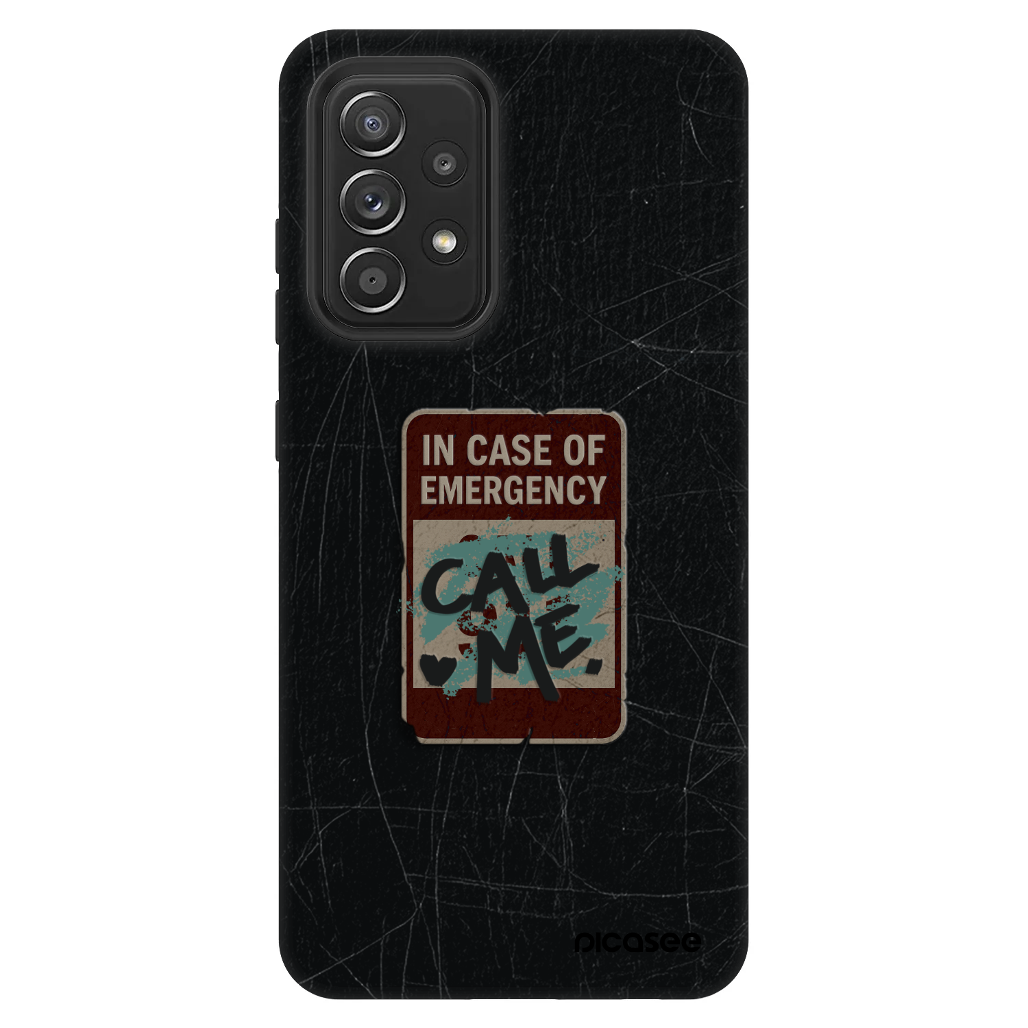 Picasee Fashion Case pre Samsung Galaxy A52s 5G A528B - EMERGENCY