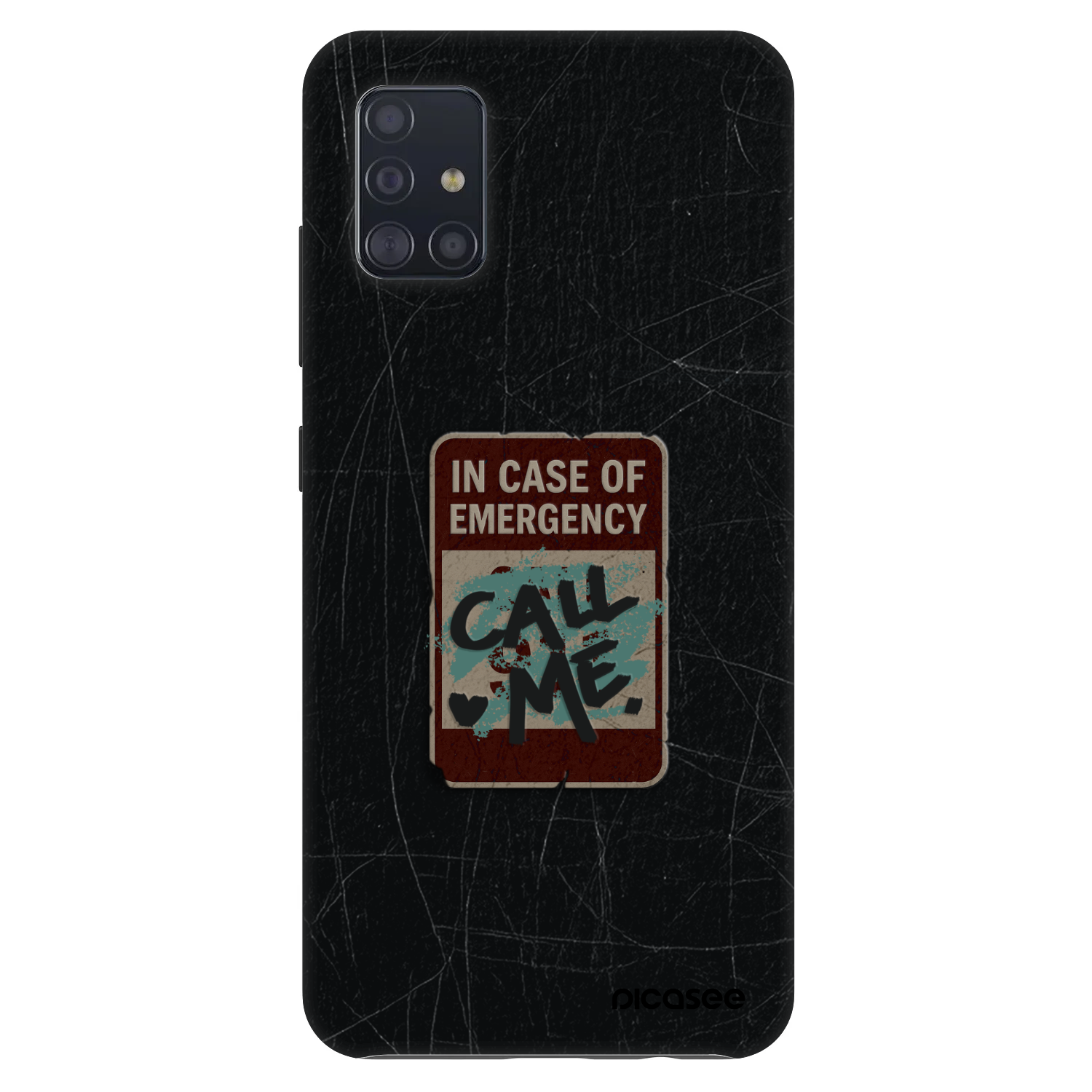 Picasee Fashion Case pre Samsung Galaxy A51 A515F - EMERGENCY