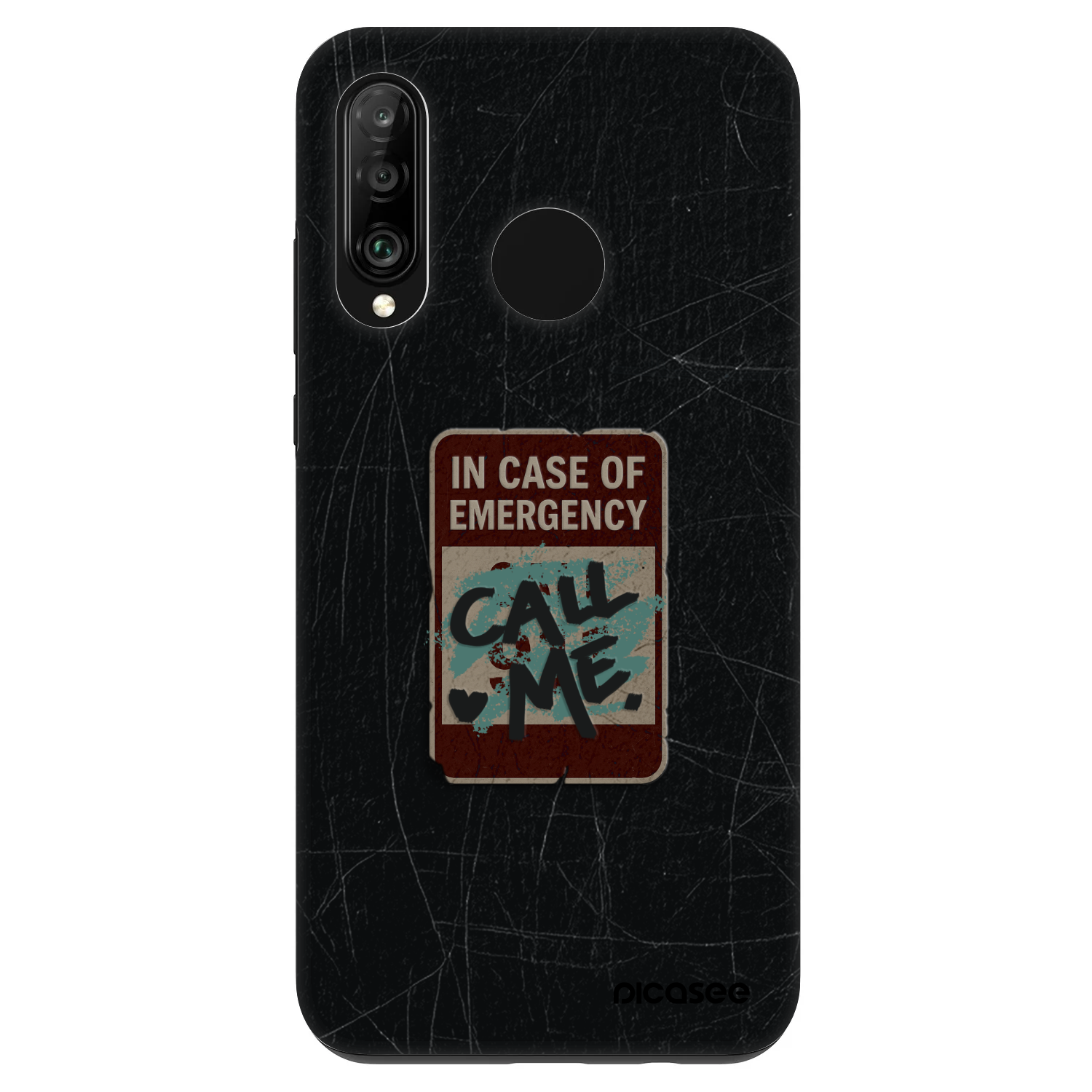 Picasee Fashion Case pre Huawei P30 Lite - EMERGENCY