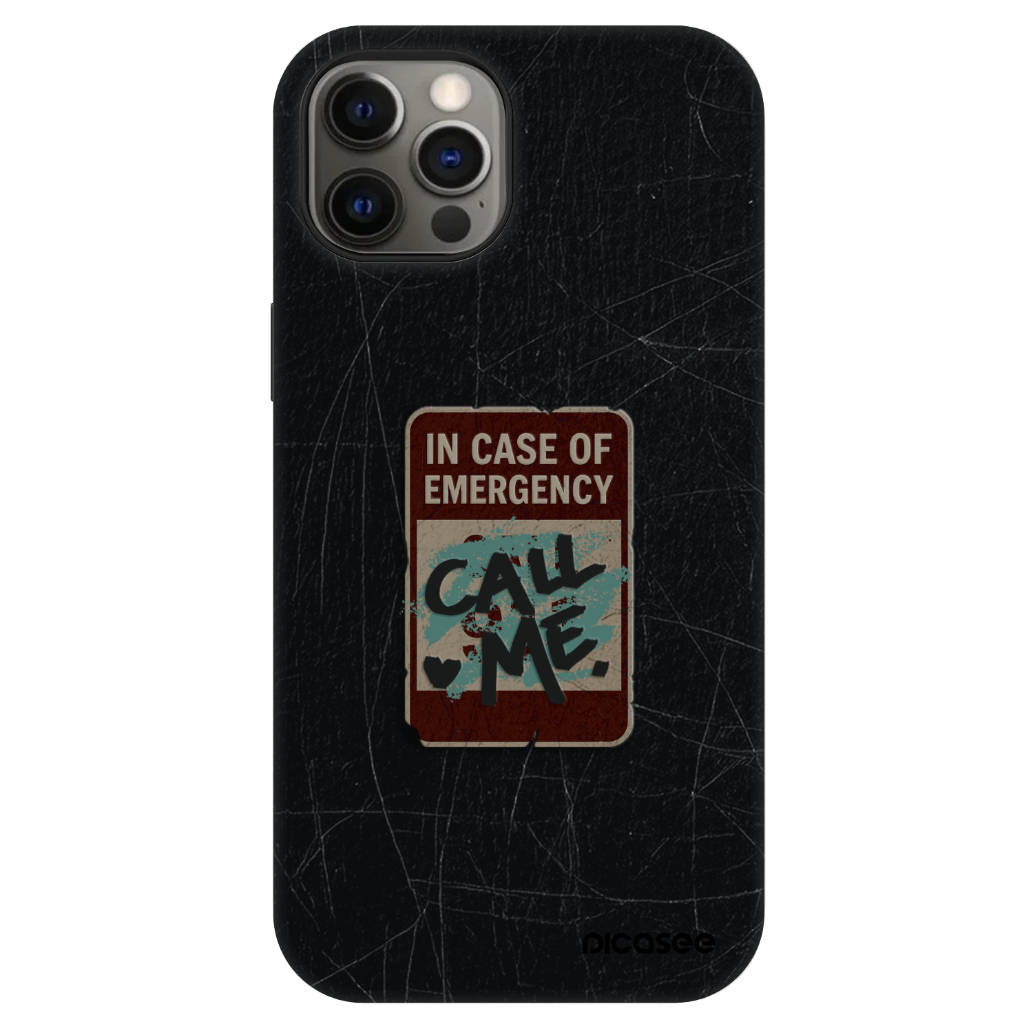 Picasee Fashion Case MagSafe pre Apple iPhone 12 Pro - EMERGENCY