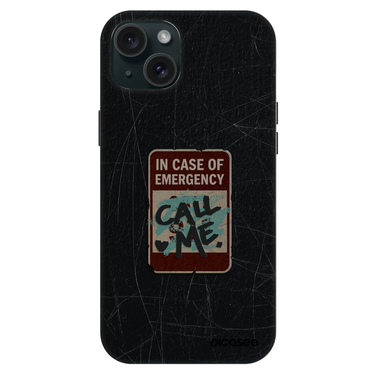 Picasee Fashion Case MagSafe pre Apple iPhone 15 Plus - EMERGENCY
