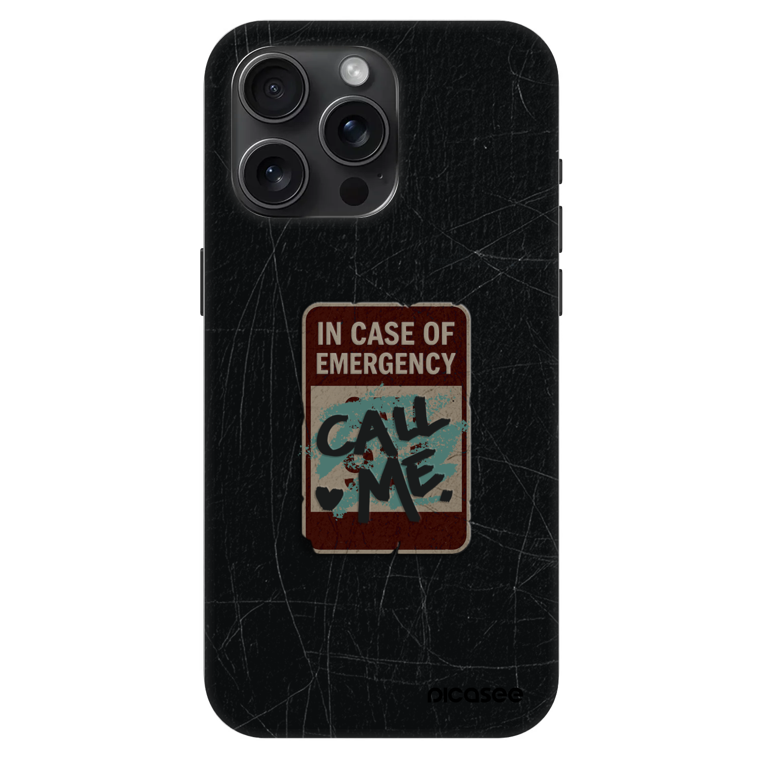 Picasee Fashion Case MagSafe pre Apple iPhone 15 Pro Max - EMERGENCY