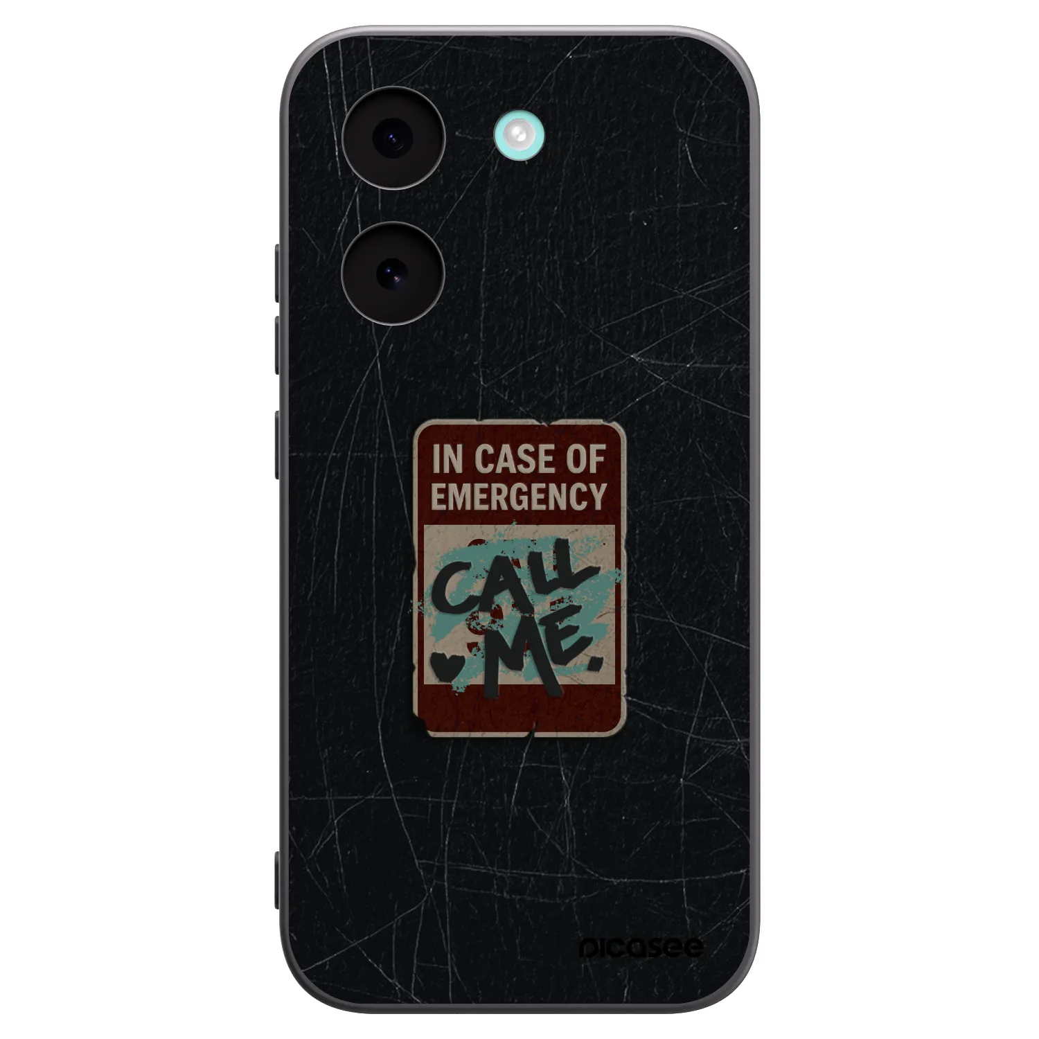 Picasee silikónový čierny obal pre Xiaomi Poco X8 Pro - EMERGENCY
