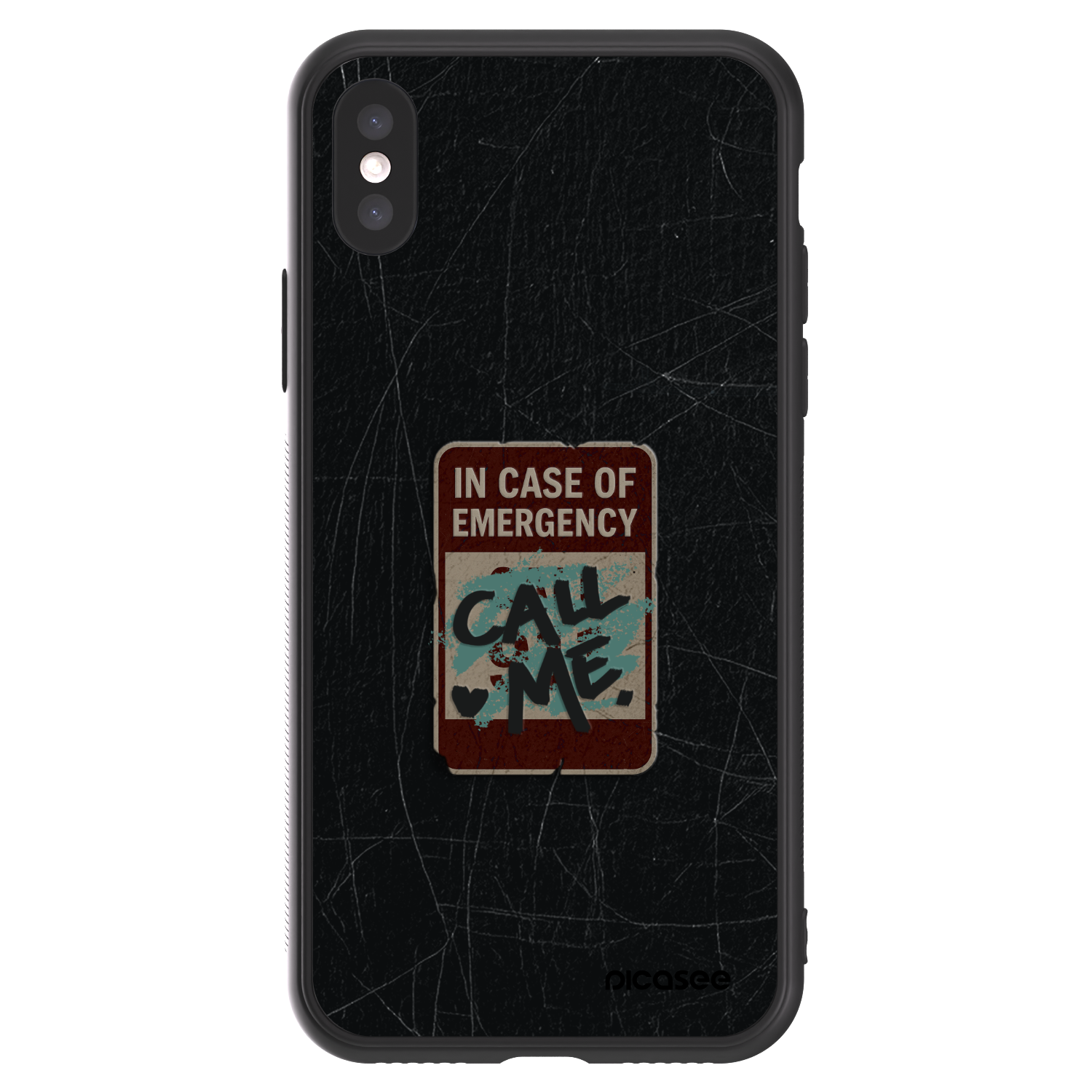 Picasee ULTIMATE CASE pro Apple iPhone X/XS - EMERGENCY