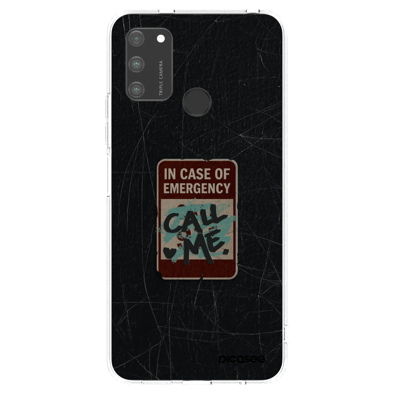 Picasee silikónový prehľadný obal pre Honor 9A - EMERGENCY