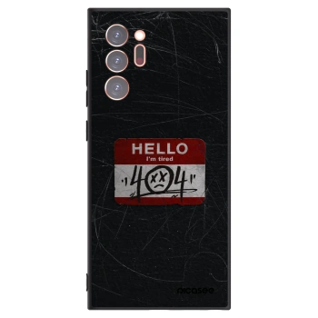 Picasee silikónový čierny obal pre Samsung Galaxy Note 20 Ultra - HELLO 404
