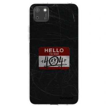 Picasee silikónový prehľadný obal pre Huawei Y5P - HELLO 404
