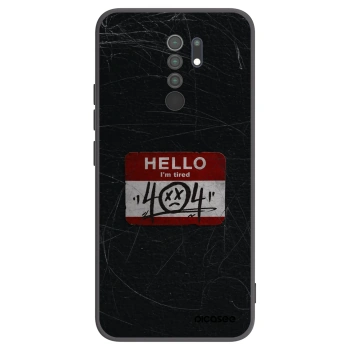 Picasee silikónový čierny obal pre Xiaomi Redmi 9 - HELLO 404