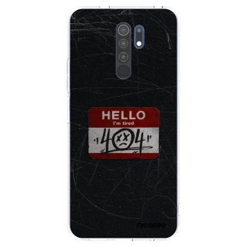 Picasee silikónový prehľadný obal pre Xiaomi Redmi 9 - HELLO 404