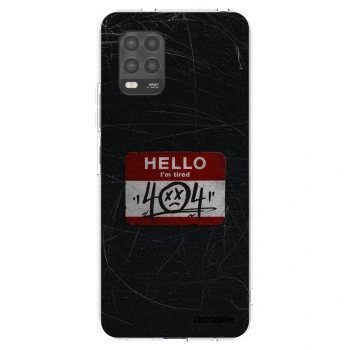 Picasee silikónový prehľadný obal pre Xiaomi Mi 10 Lite - HELLO 404