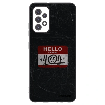 Picasee silikónový čierny obal pre Samsung Galaxy A32 5G A326B - HELLO 404
