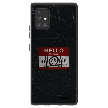 Picasee ULTIMATE CASE pro Samsung Galaxy A71 A715F - HELLO 404