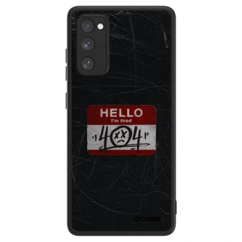 Picasee ULTIMATE CASE pro Samsung Galaxy S20 FE - HELLO 404