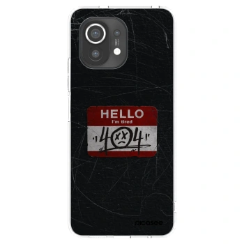 Picasee silikónový prehľadný obal pre Xiaomi Mi 11 - HELLO 404