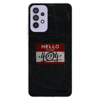Picasee silikónový prehľadný obal pre Samsung Galaxy A32 4G SM-A325F - HELLO 404