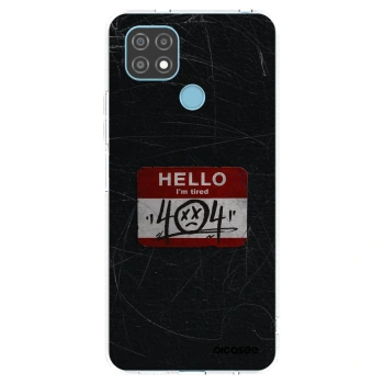 Picasee silikónový prehľadný obal pre Realme C21 - HELLO 404