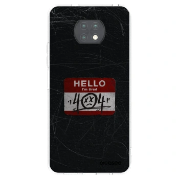Picasee silikónový prehľadný obal pre Xiaomi Redmi Note 9T - HELLO 404