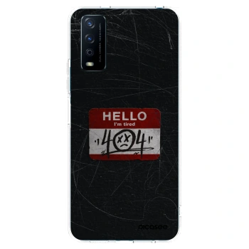 Picasee silikónový prehľadný obal pre Vivo Y11s - HELLO 404