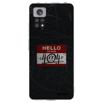 Picasee silikónový prehľadný obal pre Xiaomi Redmi Note 11S 4G - HELLO 404