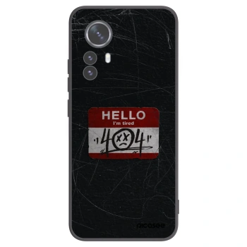 Picasee silikónový čierny obal pre Xiaomi 12 Pro - HELLO 404
