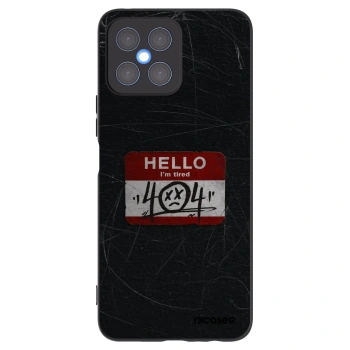Picasee silikónový čierny obal pre Honor X8 4G - HELLO 404